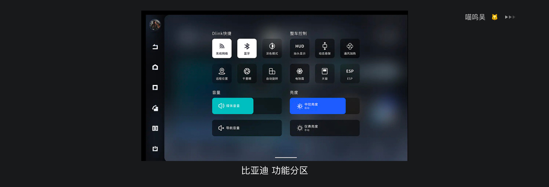 车载 HMI | 负一屏设计必备知识点(图ZMTQ3NjE4NDA=) - 教程 - 站酷设计师喵呜吴原创素材 - 站酷ZCOOL