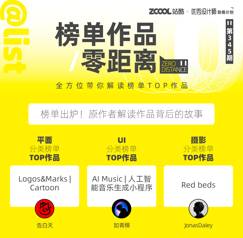 【站酷榜单·Top作品零距离】第345期(图ZMTQ2MDQ4Njg=) - 观点 - 站酷设计师站酷创作中心原创素材 - 站酷ZCOOL