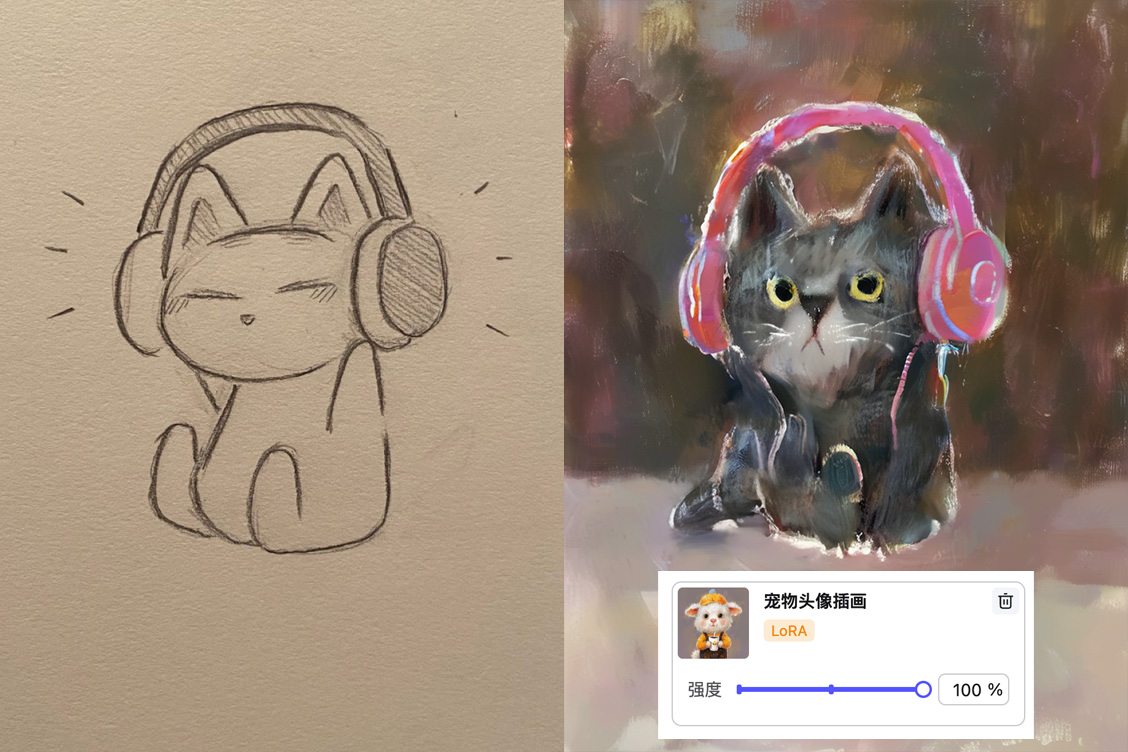 AI新手玩转图生图，草图一键变成品（图ZMTQ2OTU5NDA=） - 教程 - 站酷设计师Mia_Fan原创素材 - 站酷ZCOOL