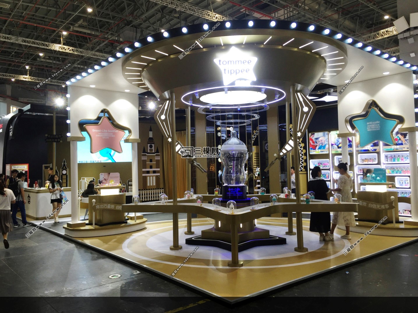 展台设计,展会照片,展览设计，(45度弧角展台参考 )图片由【三模网】分享（图ZMTQ3Njc3Mjg=） - 资讯 - 站酷设计师三模网展台照片网原创素材 - 站酷ZCOOL