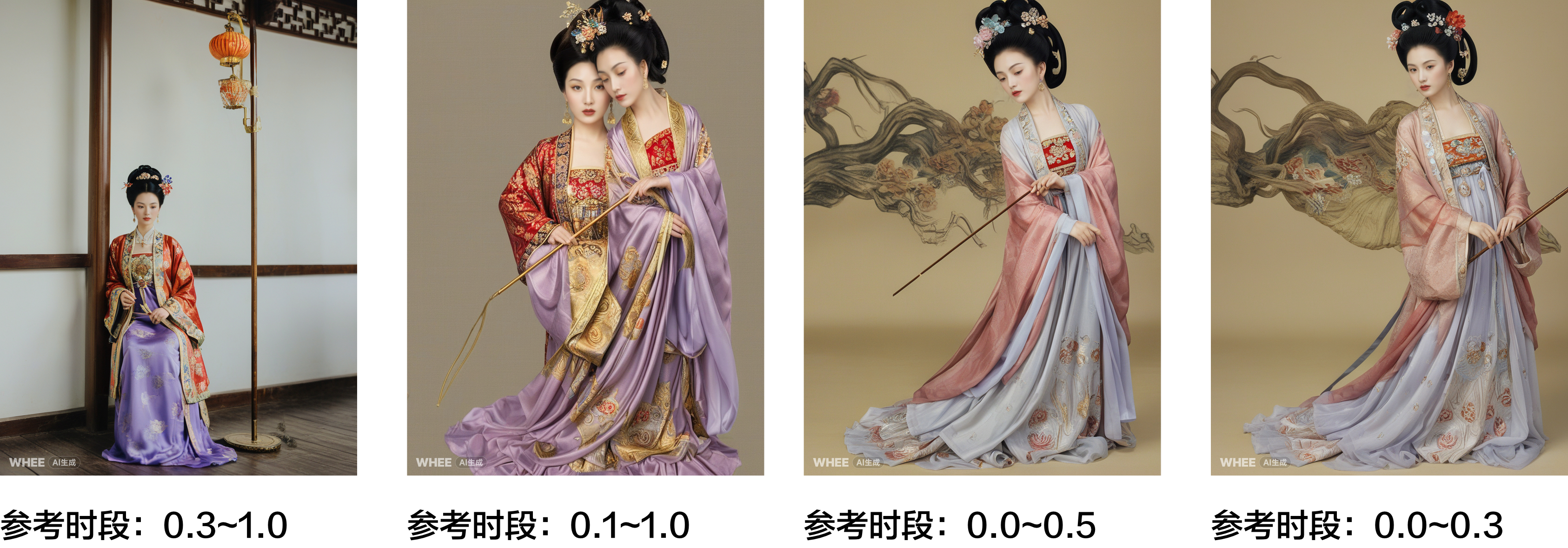用AIGC穿越时空复原《唐宫仕女图》（图ZMTQ3OTQ3MzI=） - 教程 - 站酷设计师逗砂原创素材 - 站酷ZCOOL
