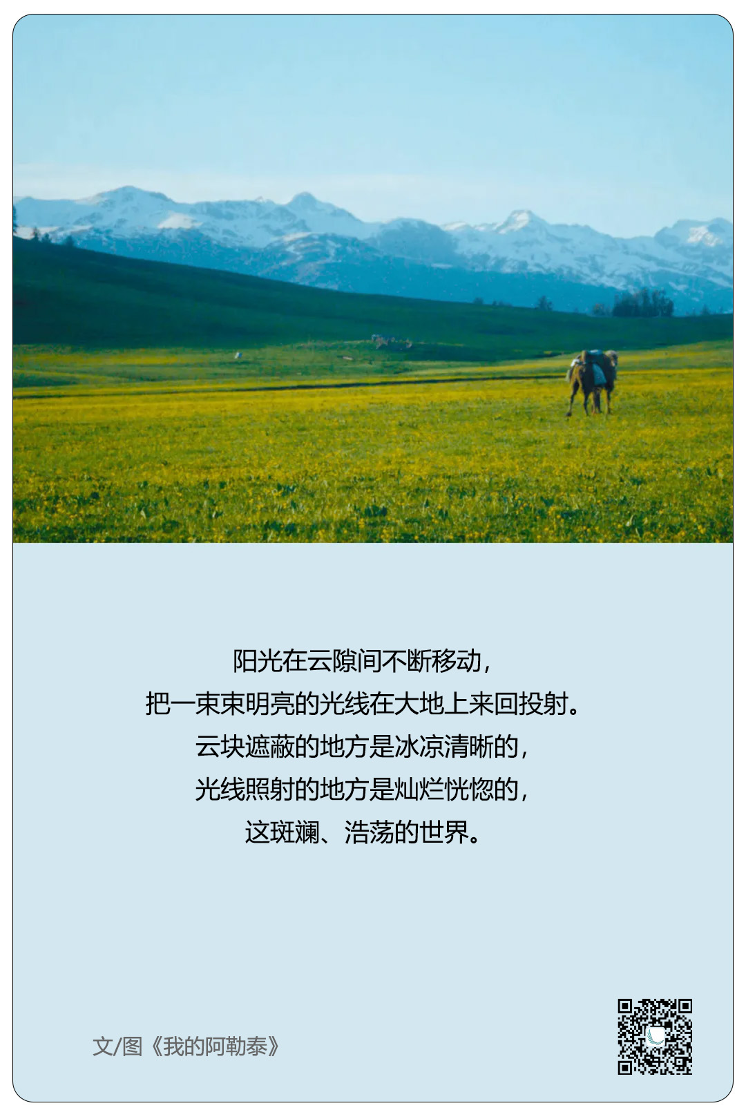 《我的阿勒泰》：我们终究只能被自己治愈（图ZMTQ3NzQwODA=） - 观点 - 站酷设计师青云视界原创素材 - 站酷ZCOOL