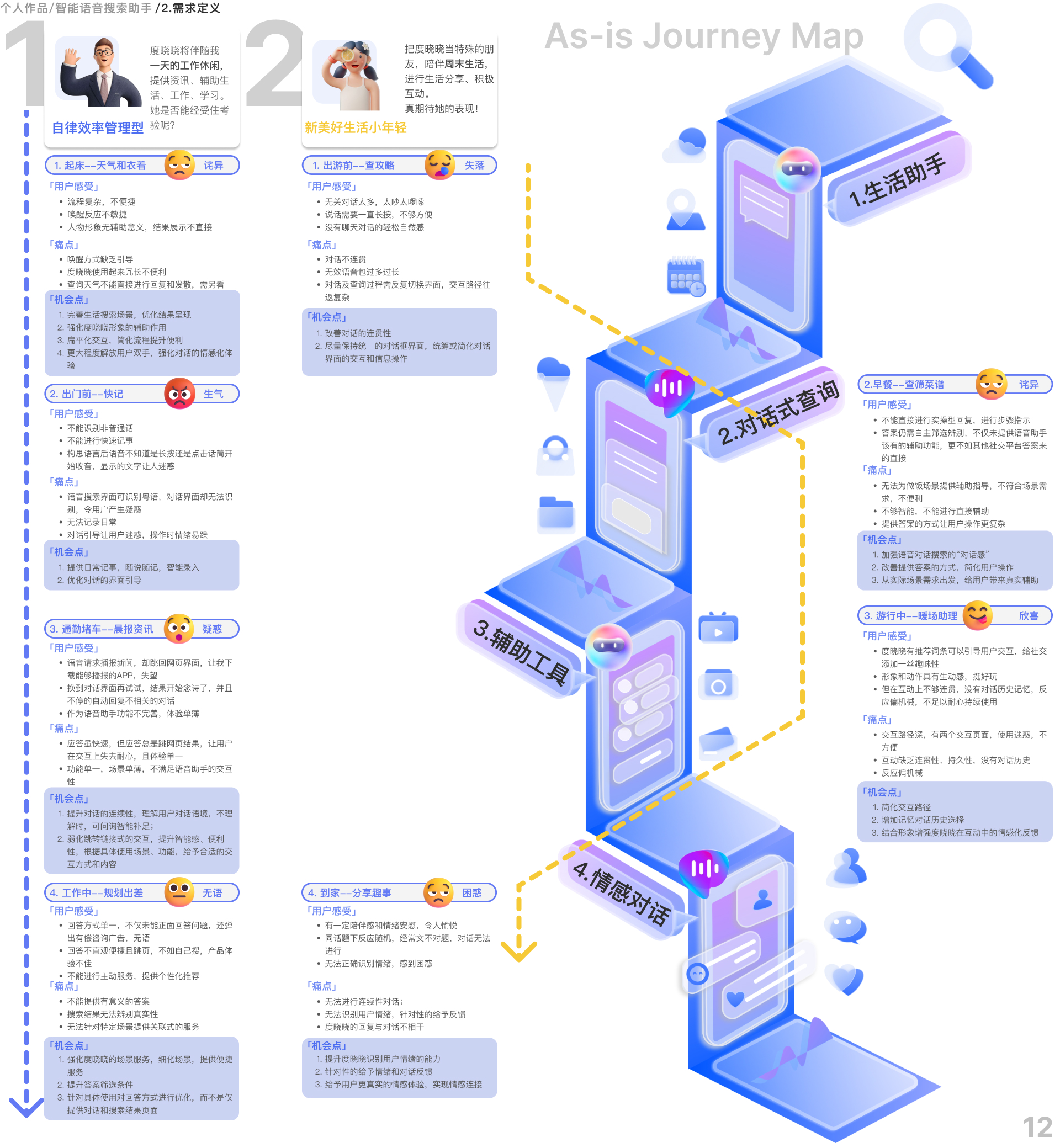 百度智能搜索语音助手-度晓晓优化设计，个人作品分享（图ZMTQ3MDU0Mjg=） - 观点 - 站酷设计师Morning朱原创素材 - 站酷ZCOOL