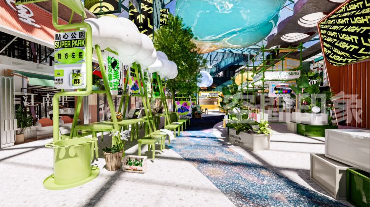 在杭州商业空间里实现通往未来科技潮流次元的city walk（图ZMTQ2OTM3Mjg=） - 资讯 - 站酷设计师空间印象商业设计原创素材 - 站酷ZCOOL