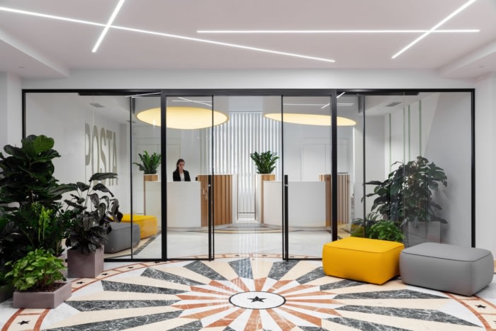 办公室设计装修:接待处和入口是具有视觉冲击力的空间