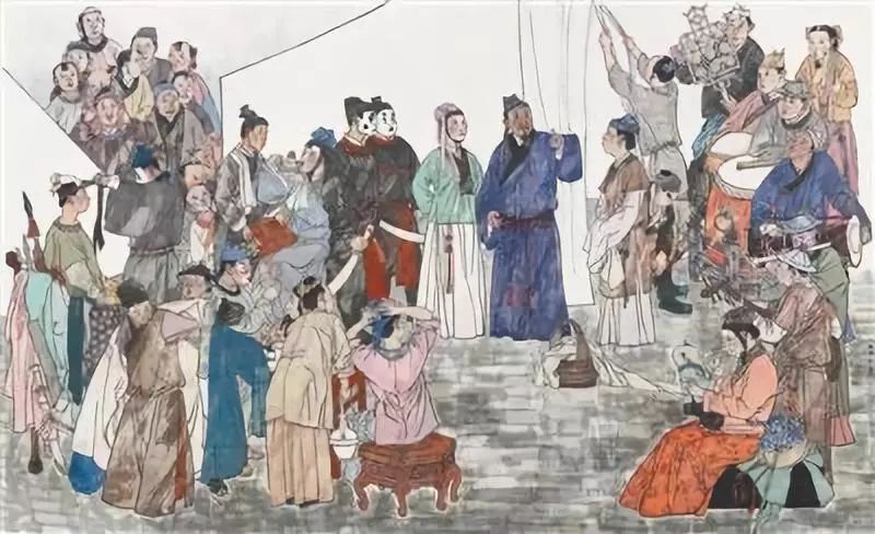 元代盛行杂剧