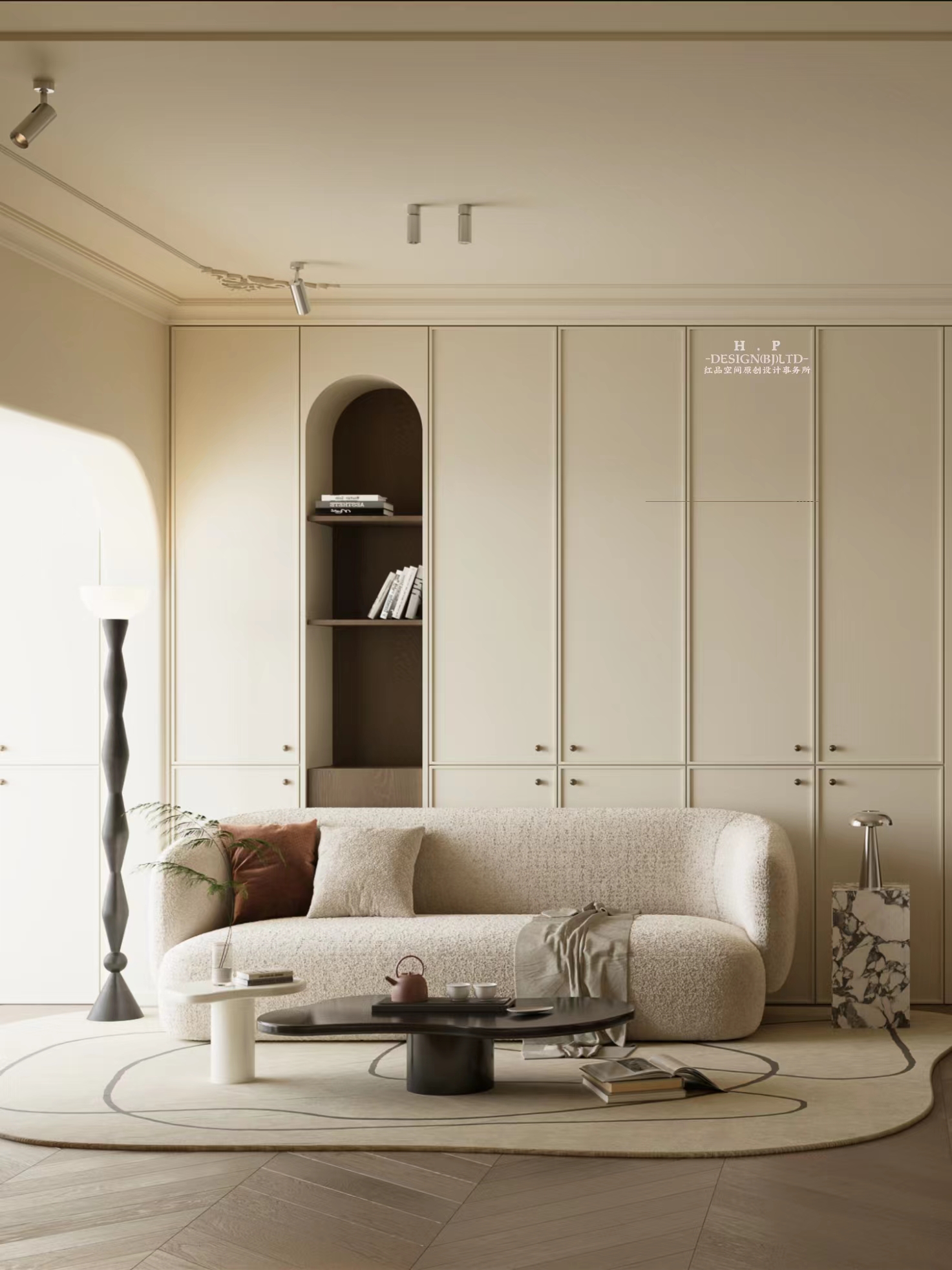 H·原创新作〡小家有大爱，85㎡优雅法式风（图ZMTQ2NTExOTY=） - 观点 - 站酷设计师北京知未设计原创素材 - 站酷ZCOOL