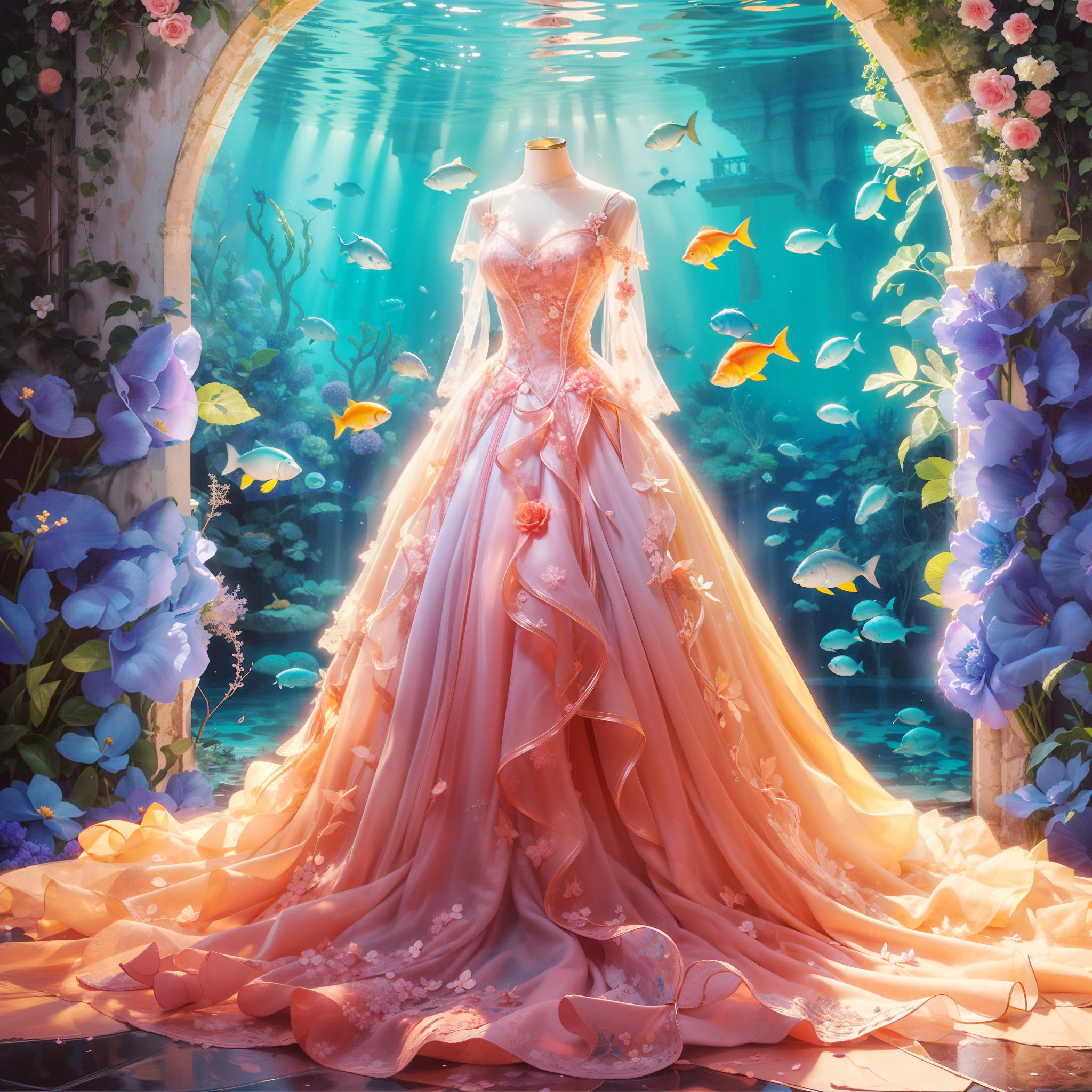 【AIGC+PS】2023年为游戏《color master》创作的部分插画（图ZMTQ2NTY5NzI=） - 教程 - 站酷设计师妖妖桃原创素材 - 站酷ZCOOL
