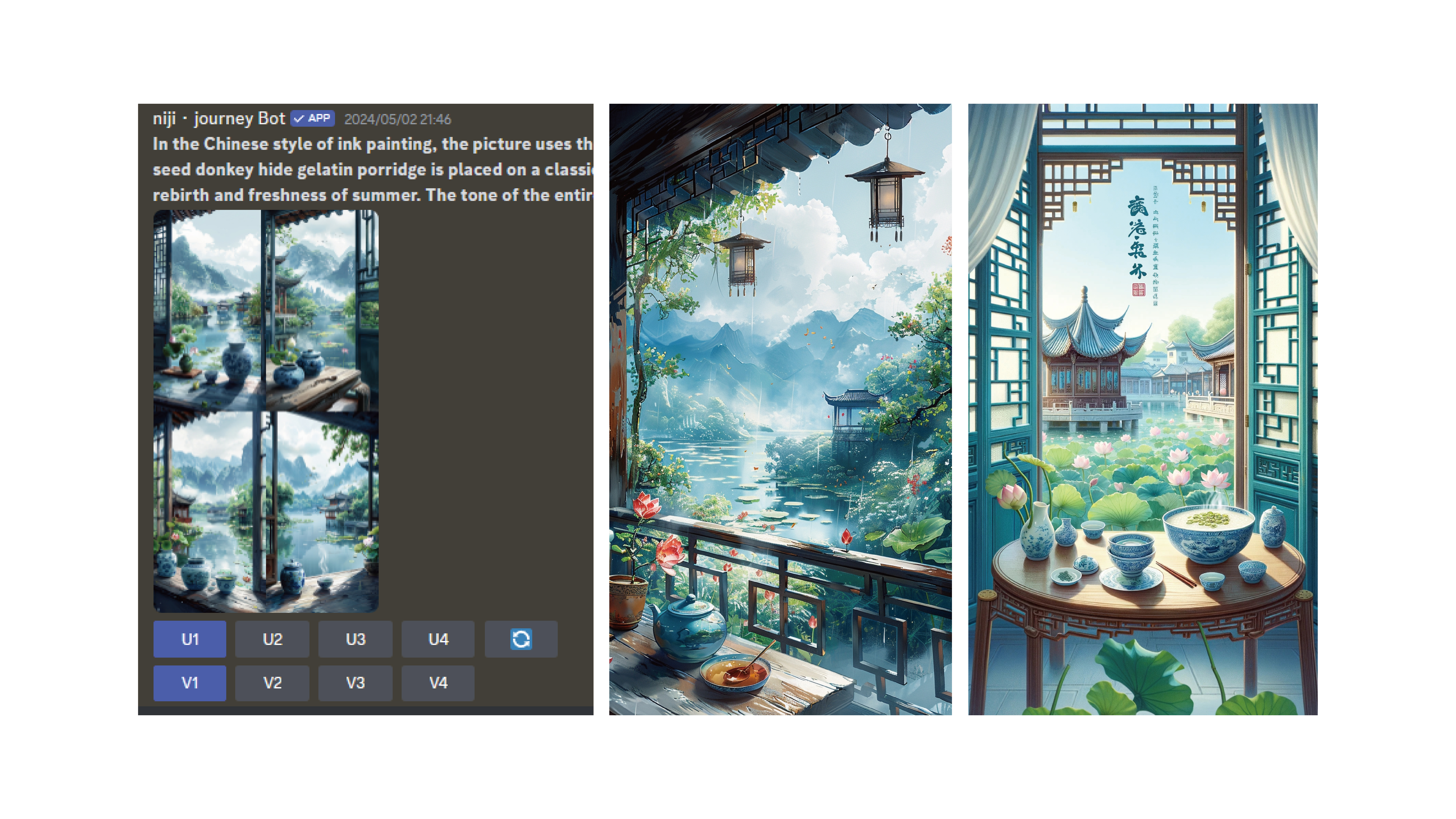 立夏AI海报复盘-莲子阿胶粥（图ZMTQ3NjQ2ODg=） - 教程 - 站酷设计师小熊猫beii原创素材 - 站酷ZCOOL