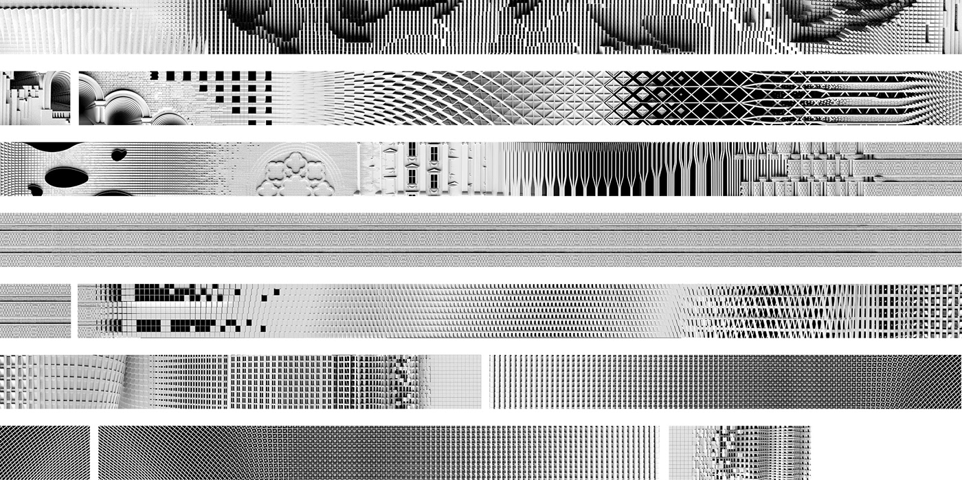 导视系统设计 荷兰海牙自行车停车库