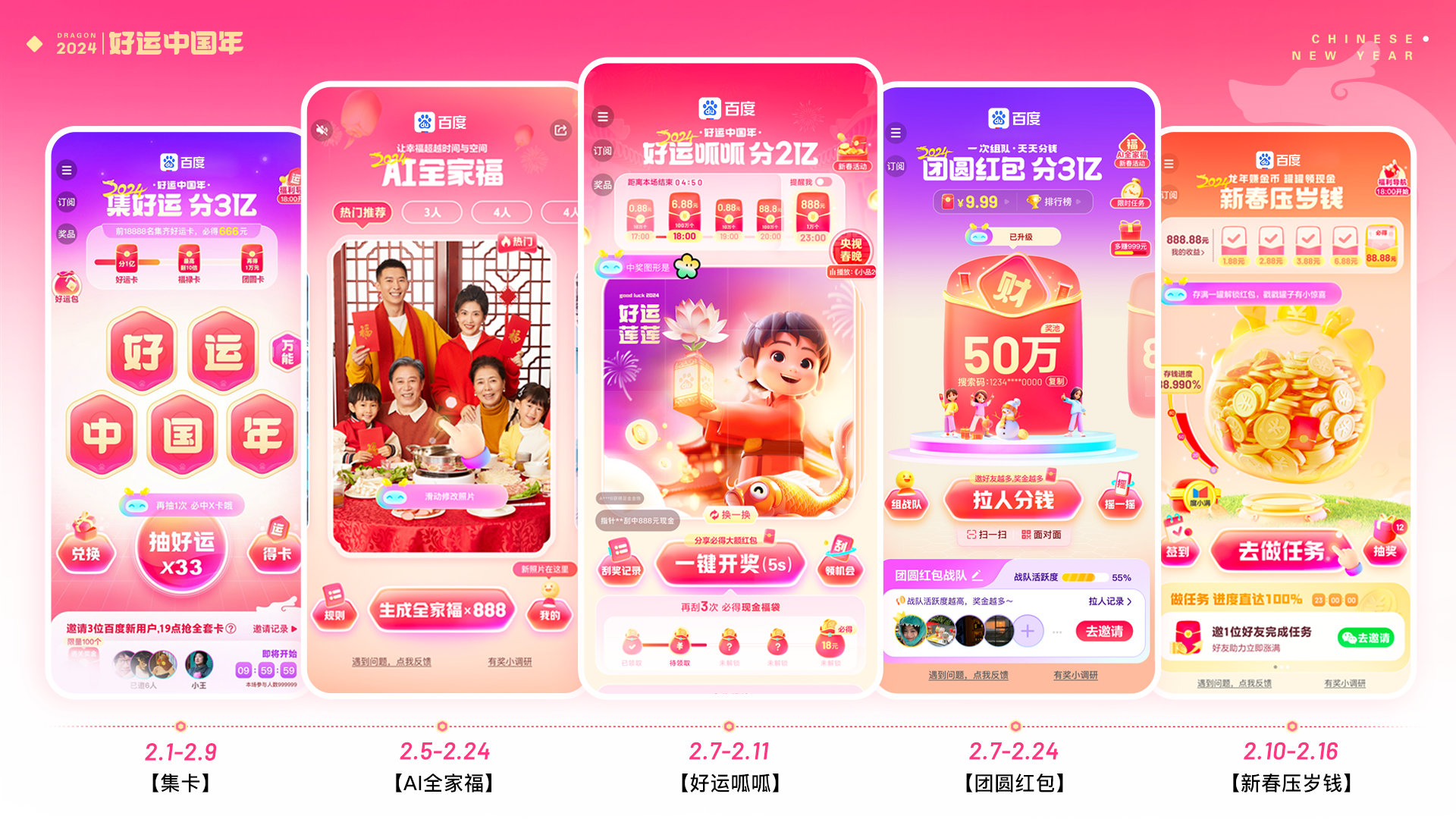 快来一起接好运！百度好运中国年祝您龙年好运（图ZMTQ2NjkyOTI=） - 教程 - 站酷设计师百度MEUX原创素材 - 站酷ZCOOL