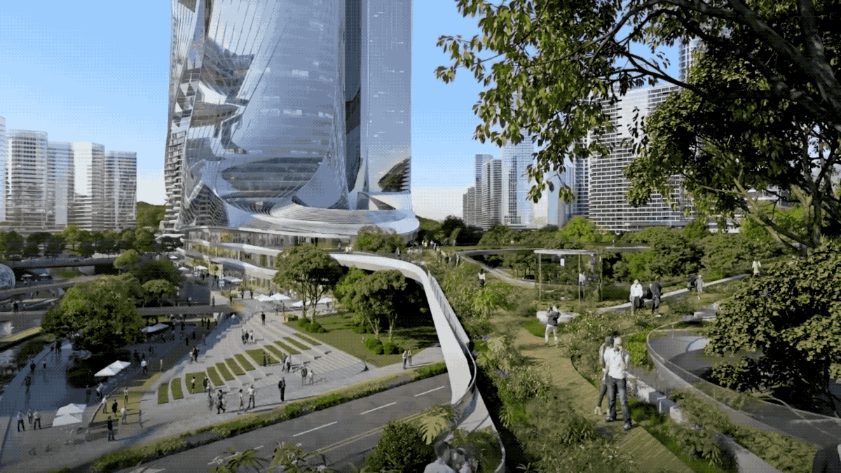 International Competition for the Xinxiu District Masterplan Con，@ McGregor Coxall