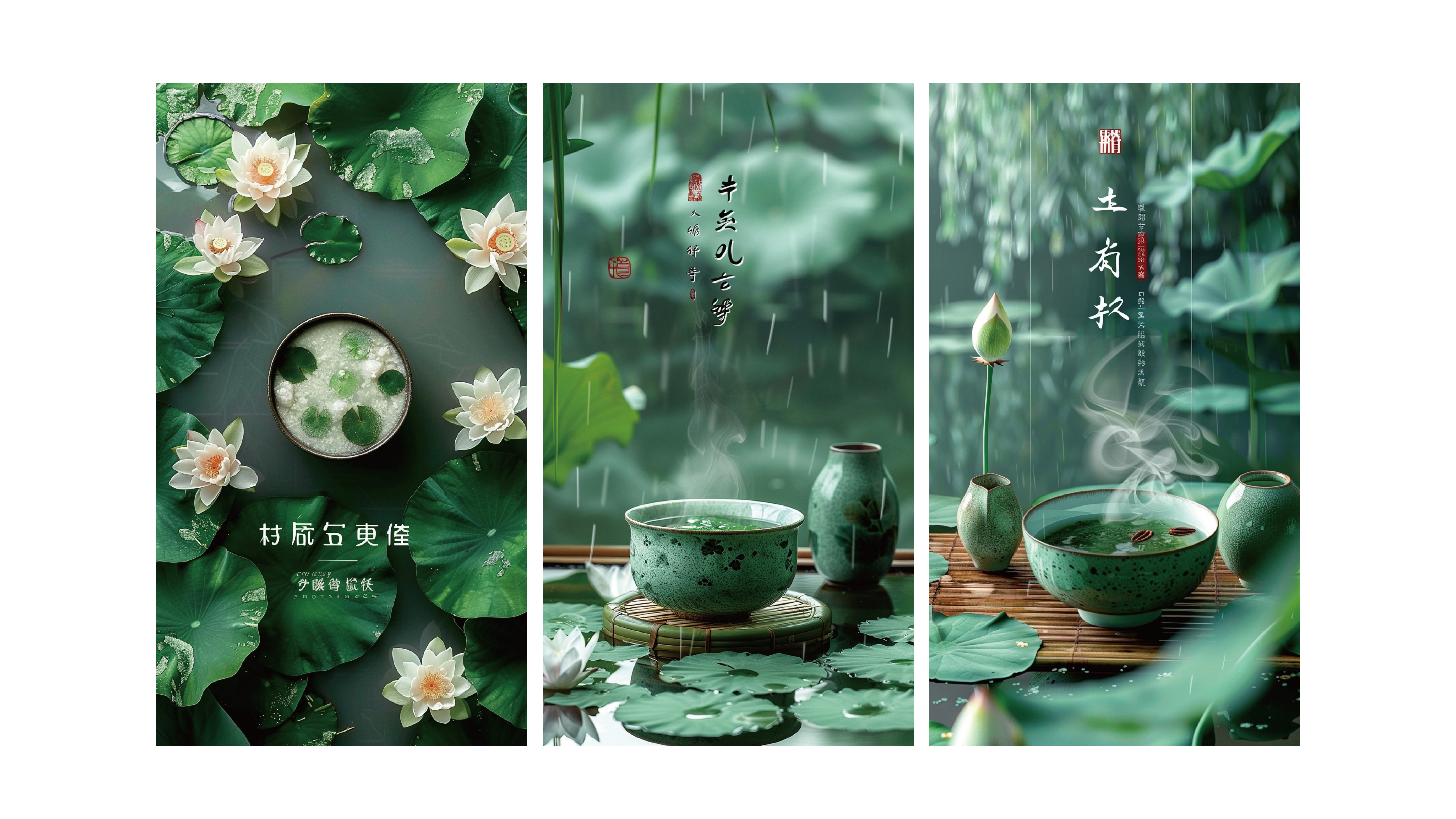 立夏AI海报复盘-莲子阿胶粥（图ZMTQ3NjQ2OTI=） - 教程 - 站酷设计师小熊猫beii原创素材 - 站酷ZCOOL