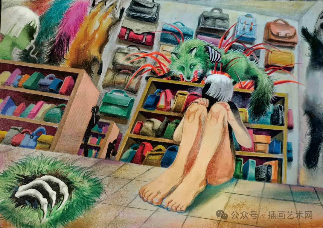 2023年《中国插画艺术年鉴》获奖作品选登（图ZMTQ3NjE0NTY=） - 资讯 - 站酷设计师中国插画艺术年鉴原创素材 - 站酷ZCOOL