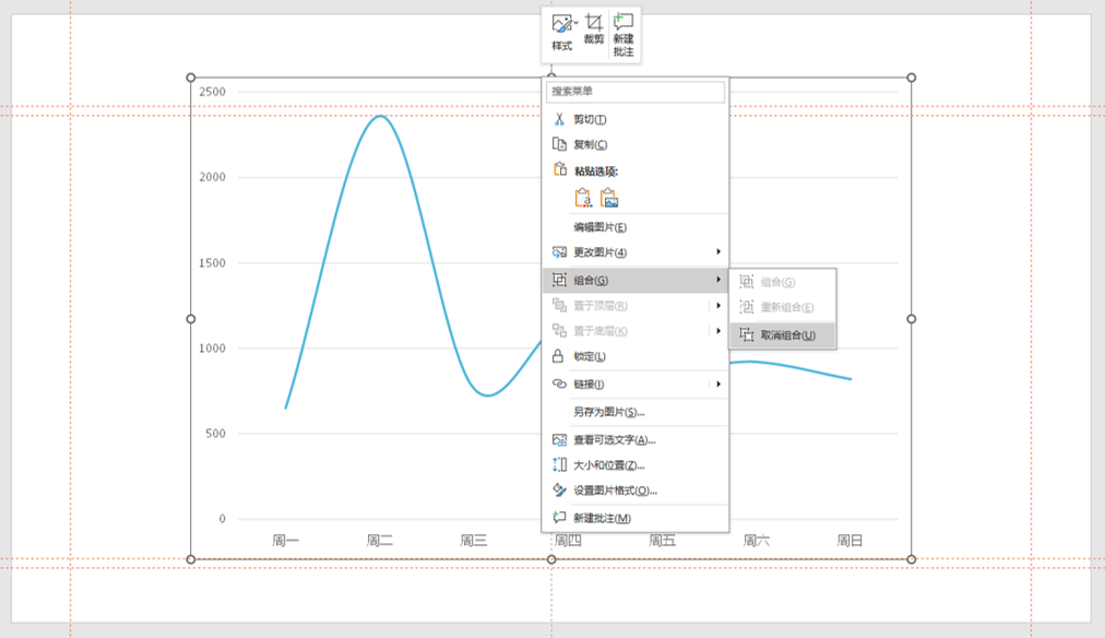 PPT折线图还可以这样做?简约又高级!