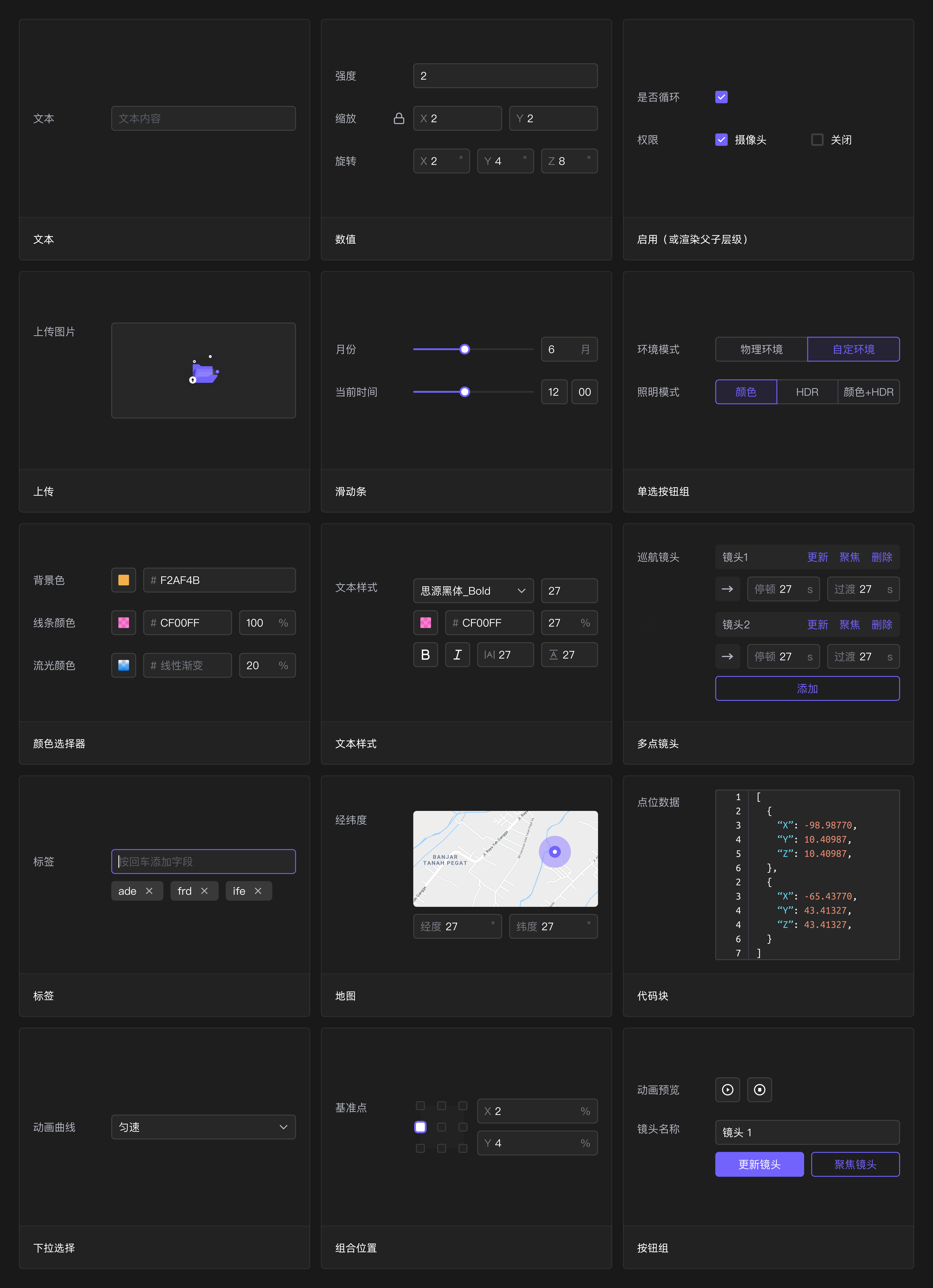 数学笔记之 EasyTwin 属性面板设计思路(图ZMTQ3NDA0Mjg=) - 教程 - 站酷设计师EasyV数字孪生原创素材 - 站酷ZCOOL