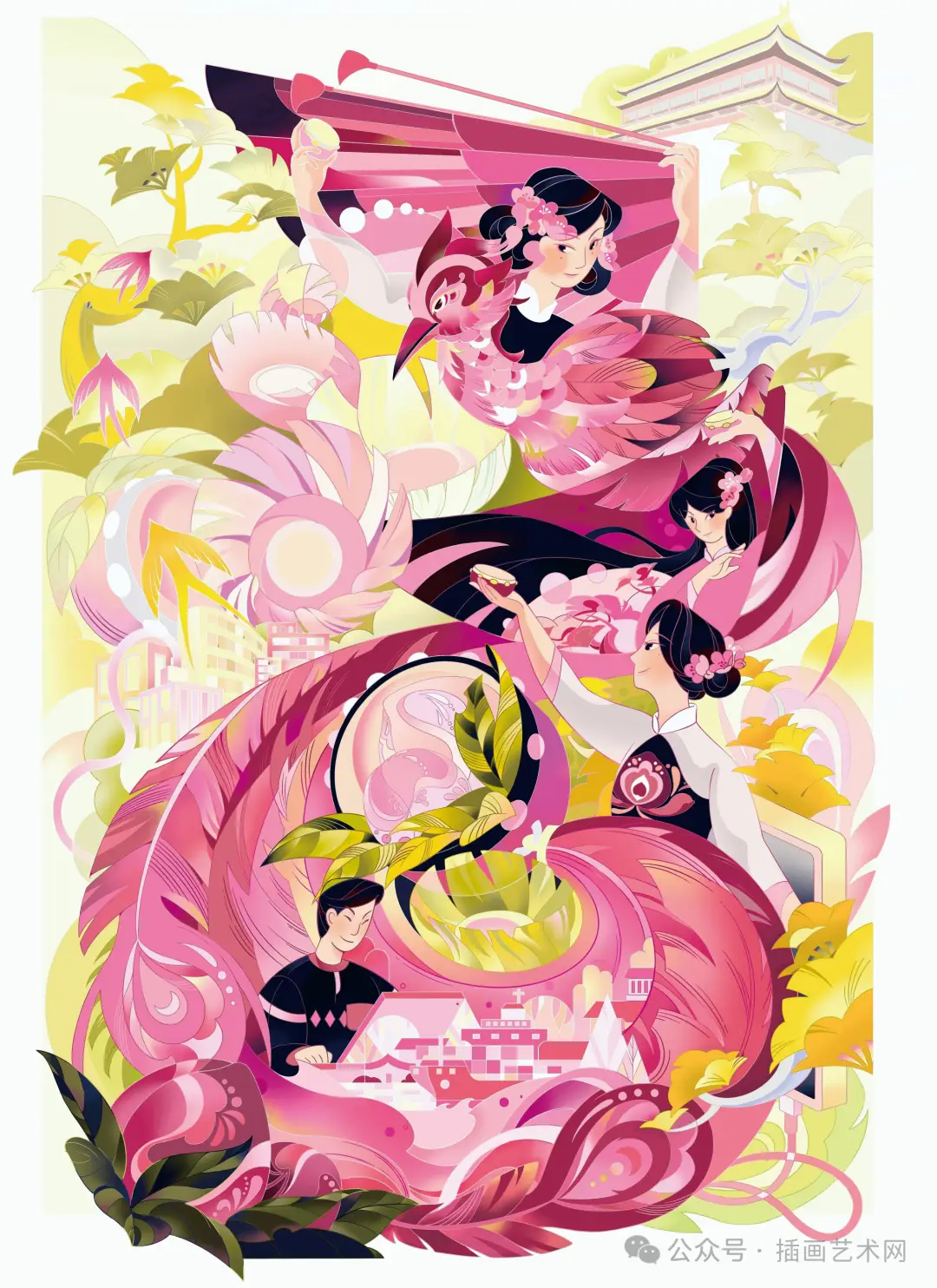 2023年《中国插画艺术年鉴》获奖作品选登（图ZMTQ3NjEzNjQ=） - 资讯 - 站酷设计师中国插画艺术年鉴原创素材 - 站酷ZCOOL