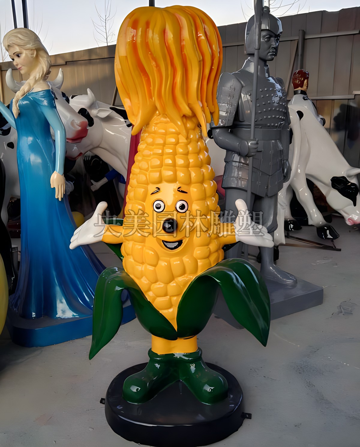 玻璃钢卡通玉米公仔雕塑摆件（图ZMTQ3MDk0NzI=） - 观点 - 站酷设计师Z268861228原创素材 - 站酷ZCOOL