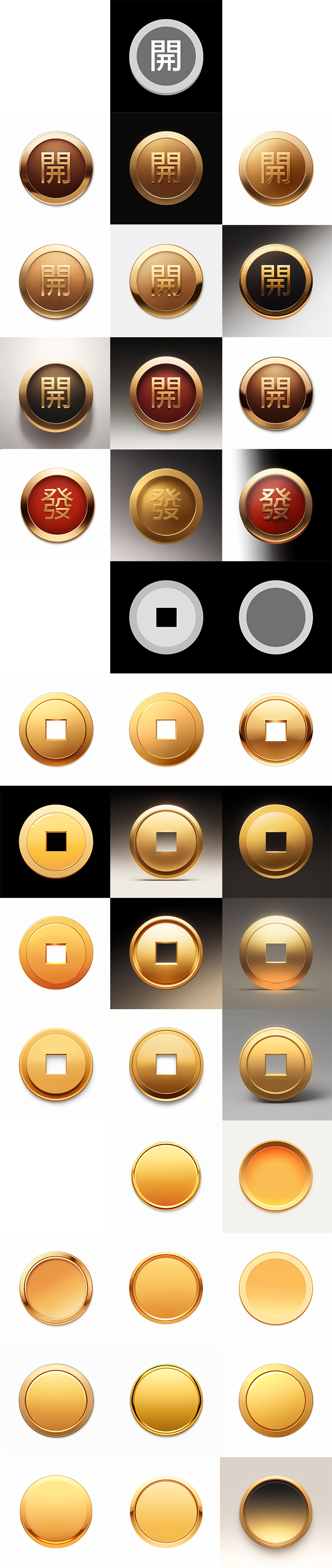 新年篇「群魔乱舞」004 - AIGC绘画教程 - WHEE -TAG:红包/灯笼/铜钱/金币/鲤鱼