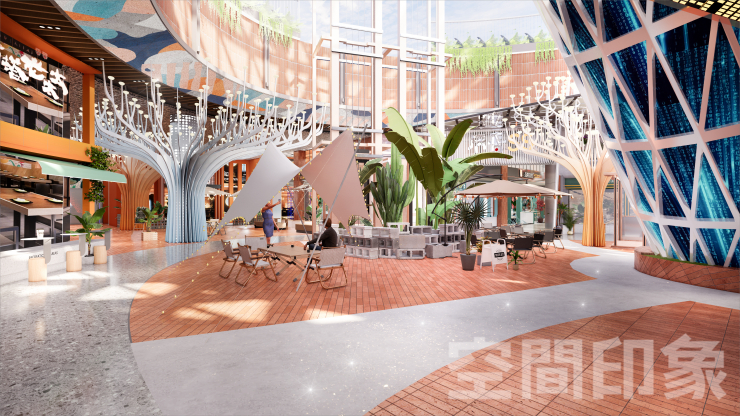 在商场沉浸式体验“公园20分钟效应”（图ZMTQ3OTcxMjQ=） - 资讯 - 站酷设计师空间印象商业设计原创素材 - 站酷ZCOOL