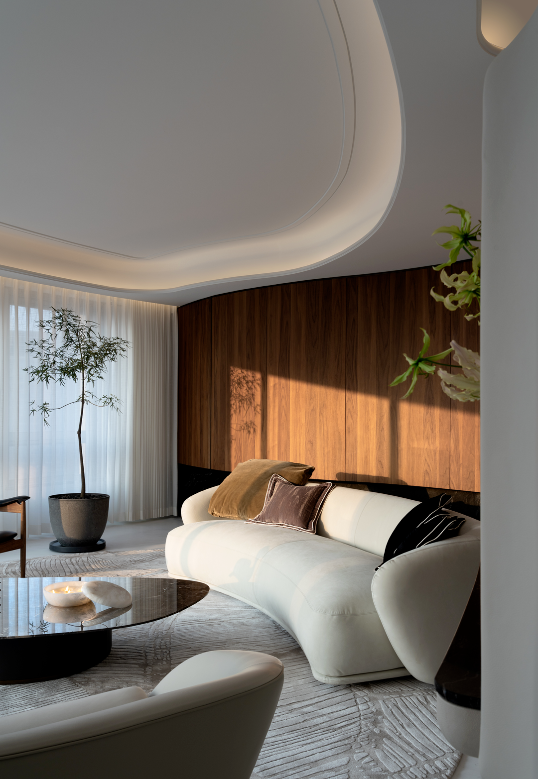 艾未设计世亮 | 361㎡翠湖五集魔都地标豪宅的隐奢艺术