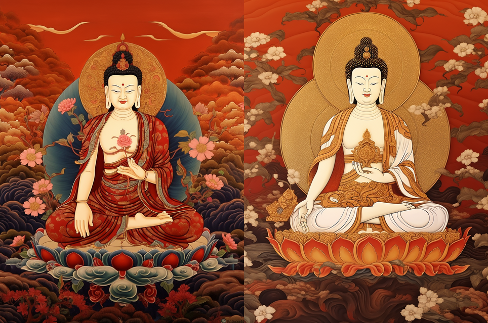 如何用AI绘画制作唐卡佛像?(图ZMTQ2NzgyMjA=) - 教程 - 站酷设计师YRrui原创素材 - 站酷ZCOOL