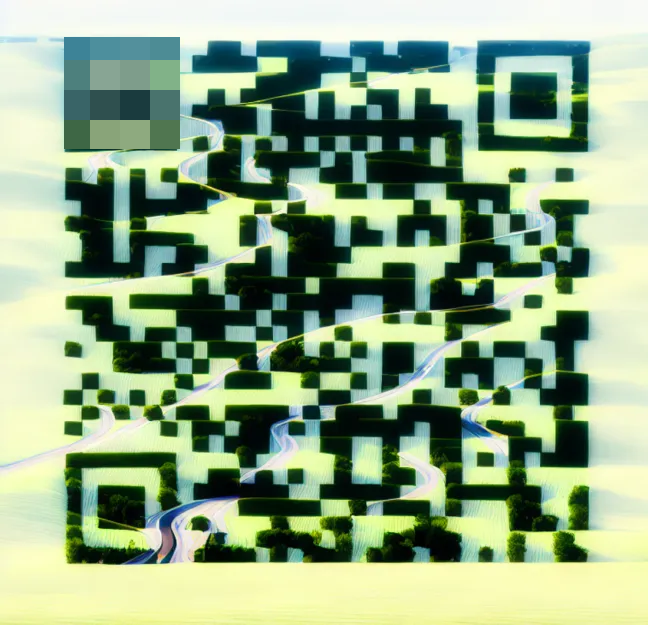 风景艺术二维码在线生成
