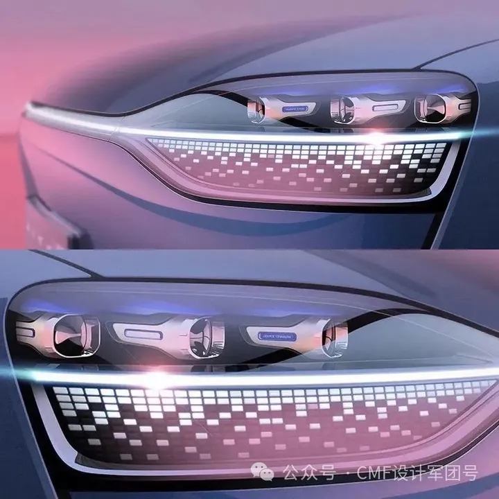 CMF|感受参数化设计的魅力！2023汽车车灯设计合集