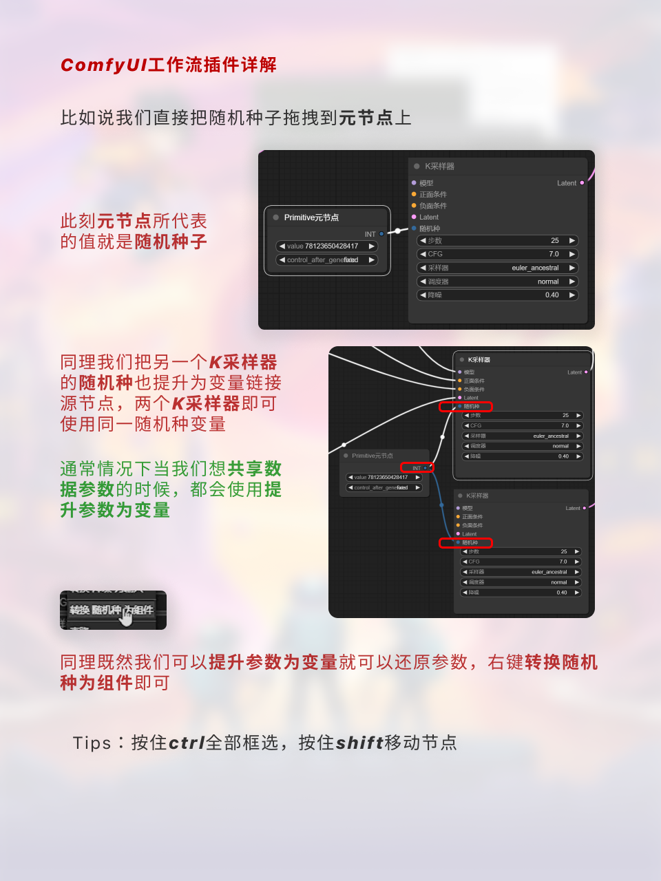 ComfyUI节点技巧进阶/多模型串联 | 细分拆解（图ZMTQ2ODg4NjA=） - 教程 - 站酷设计师枯卜原创素材 - 站酷ZCOOL