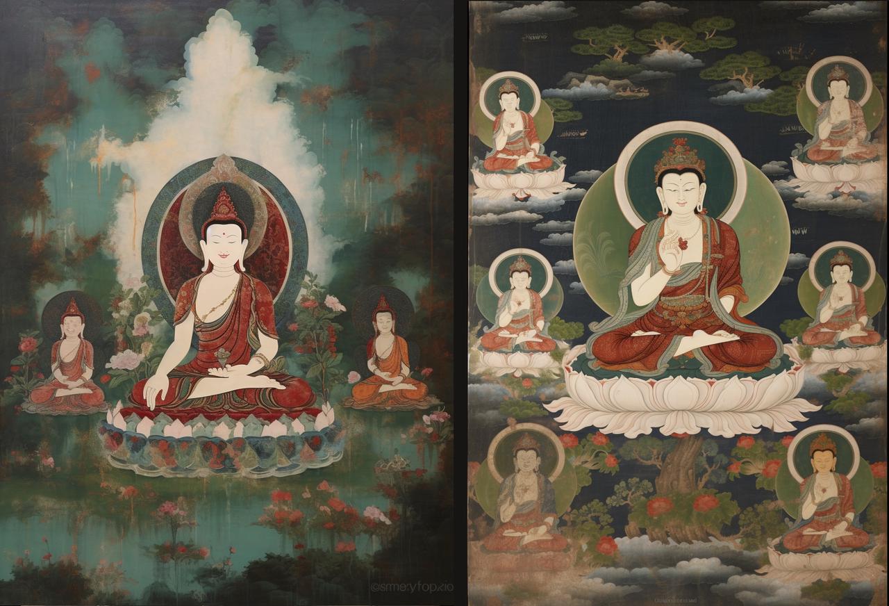 如何用AI绘画制作唐卡佛像?(图ZMTQ2NzgyMjg=) - 教程 - 站酷设计师YRrui原创素材 - 站酷ZCOOL