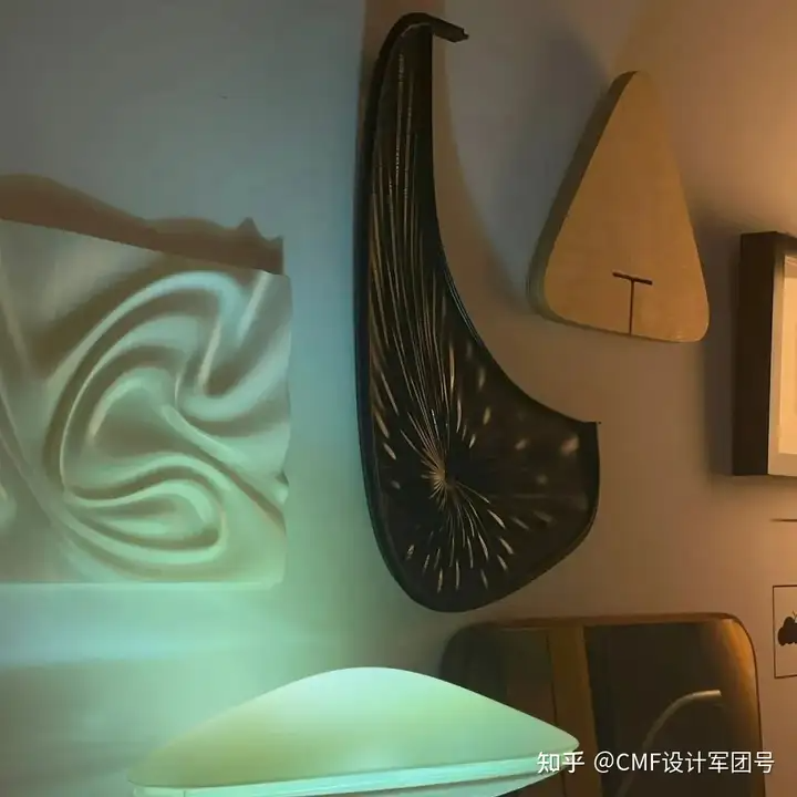 拥有艺术气息的家居CMF如何做？布艺|3D波纹|木纹|不锈钢等（图ZMTQ3NjUxNjA=） - 资讯 - 站酷设计师CMF设计军团原创素材 - 站酷ZCOOL