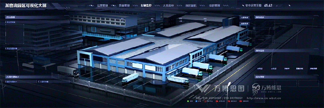 智慧物流｜物流园区可视化平台——物畅其流，韧性增长（图ZMTQ3ODA3ODA=） - 资讯 - 站酷设计师万博思图原创素材 - 站酷ZCOOL