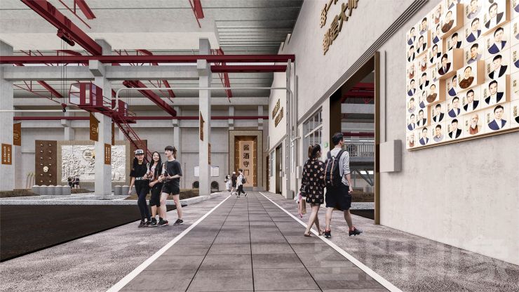 工业旅游 | 远明酱酒全体验式非遗酒厂设计：守五道门，酿匠心酒