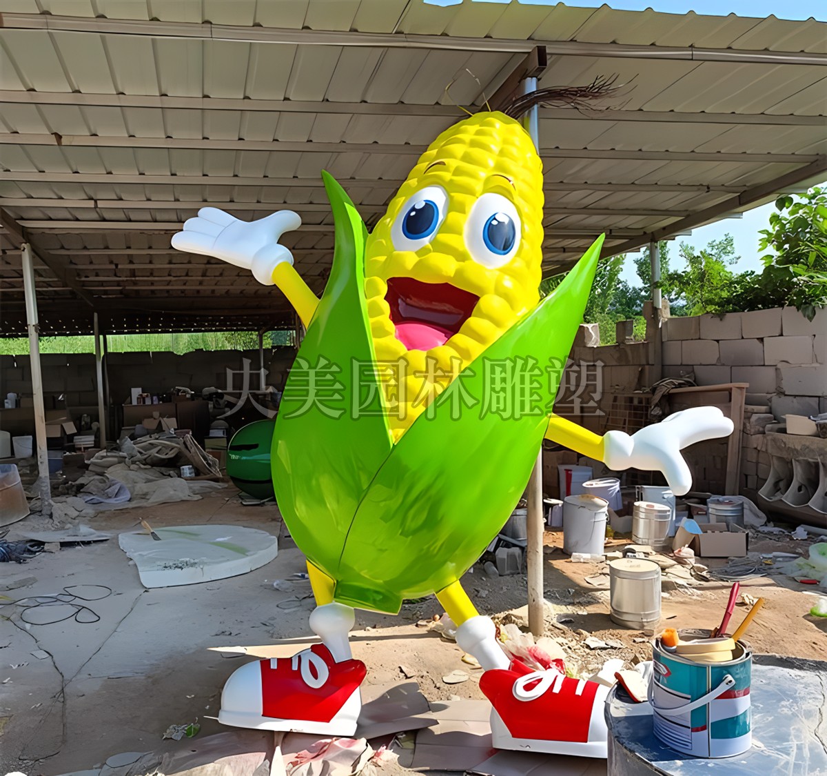 玻璃钢卡通玉米公仔雕塑摆件（图ZMTQ3MDk0ODg=） - 观点 - 站酷设计师Z268861228原创素材 - 站酷ZCOOL