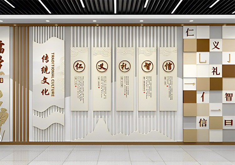 河南校园文化墙设计-令人心动的文化墙建设