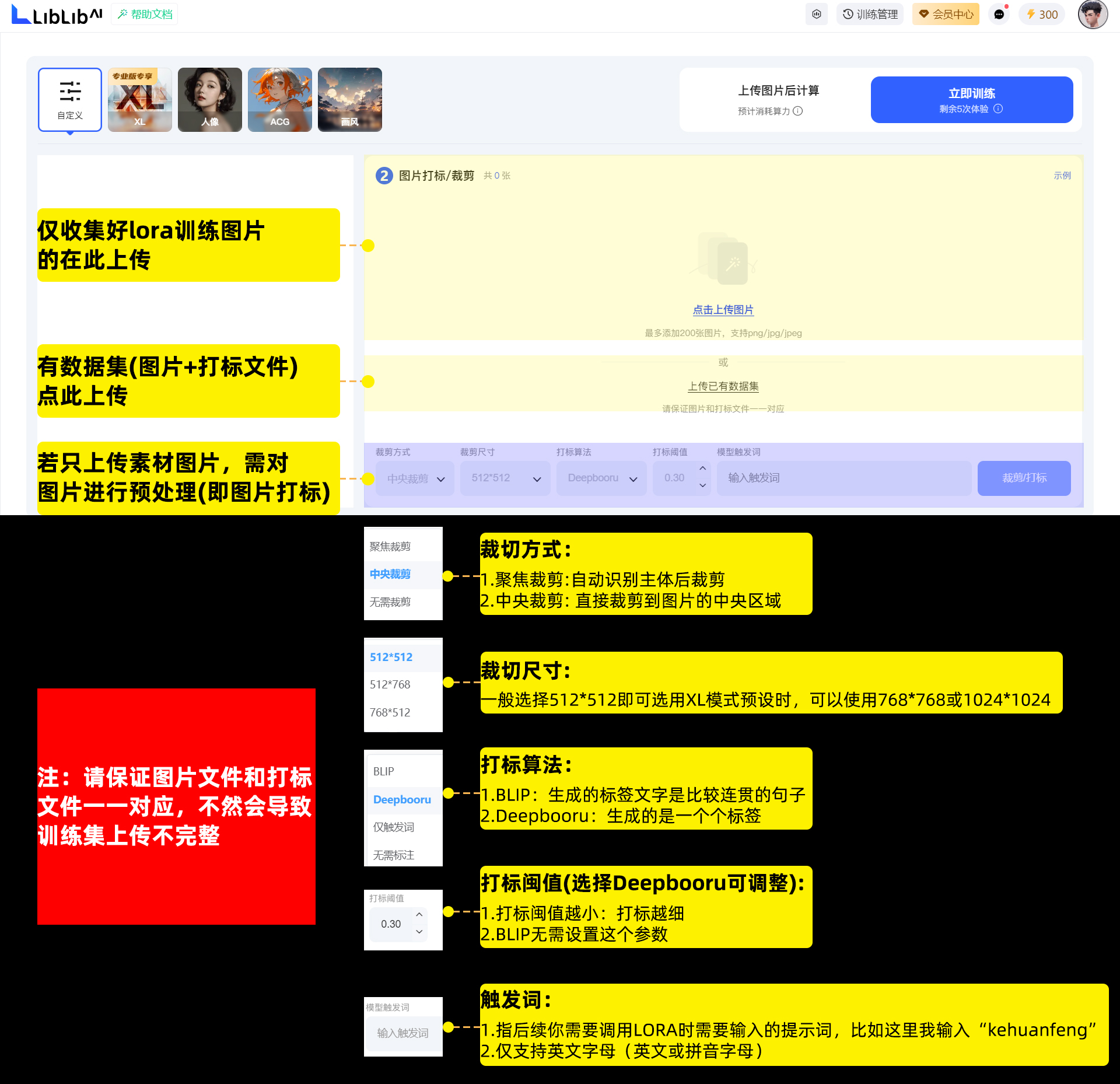 新手必备！LiblibAI 在线训练 LoRA工具 教程来袭（图ZMTQ2NDAzMjQ=） - 教程 - 站酷设计师敬鹏原创素材 - 站酷ZCOOL