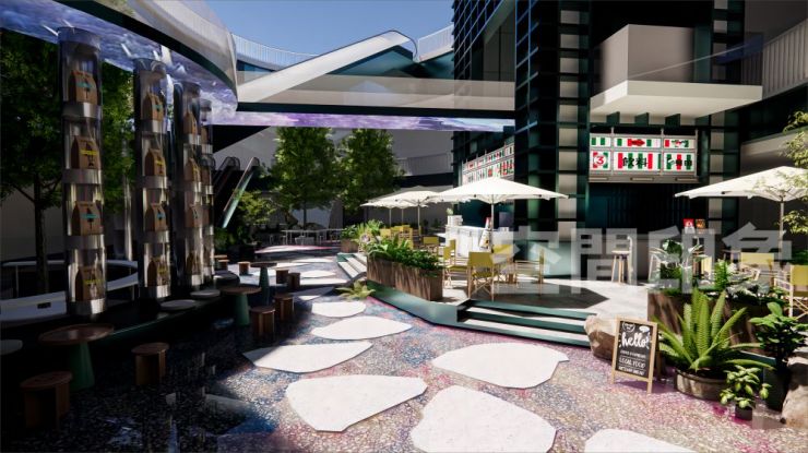 在杭州商业空间里实现通往未来科技潮流次元的city walk（图ZMTQ2OTM3MjQ=） - 资讯 - 站酷设计师空间印象商业设计原创素材 - 站酷ZCOOL