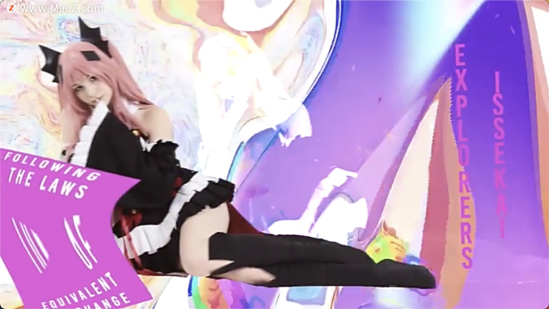 FCPX插件：动漫二次元绝色扮演开场动画模板Anime Cosplay Opener_醉舞千年杯莫停-站酷ZCOOL