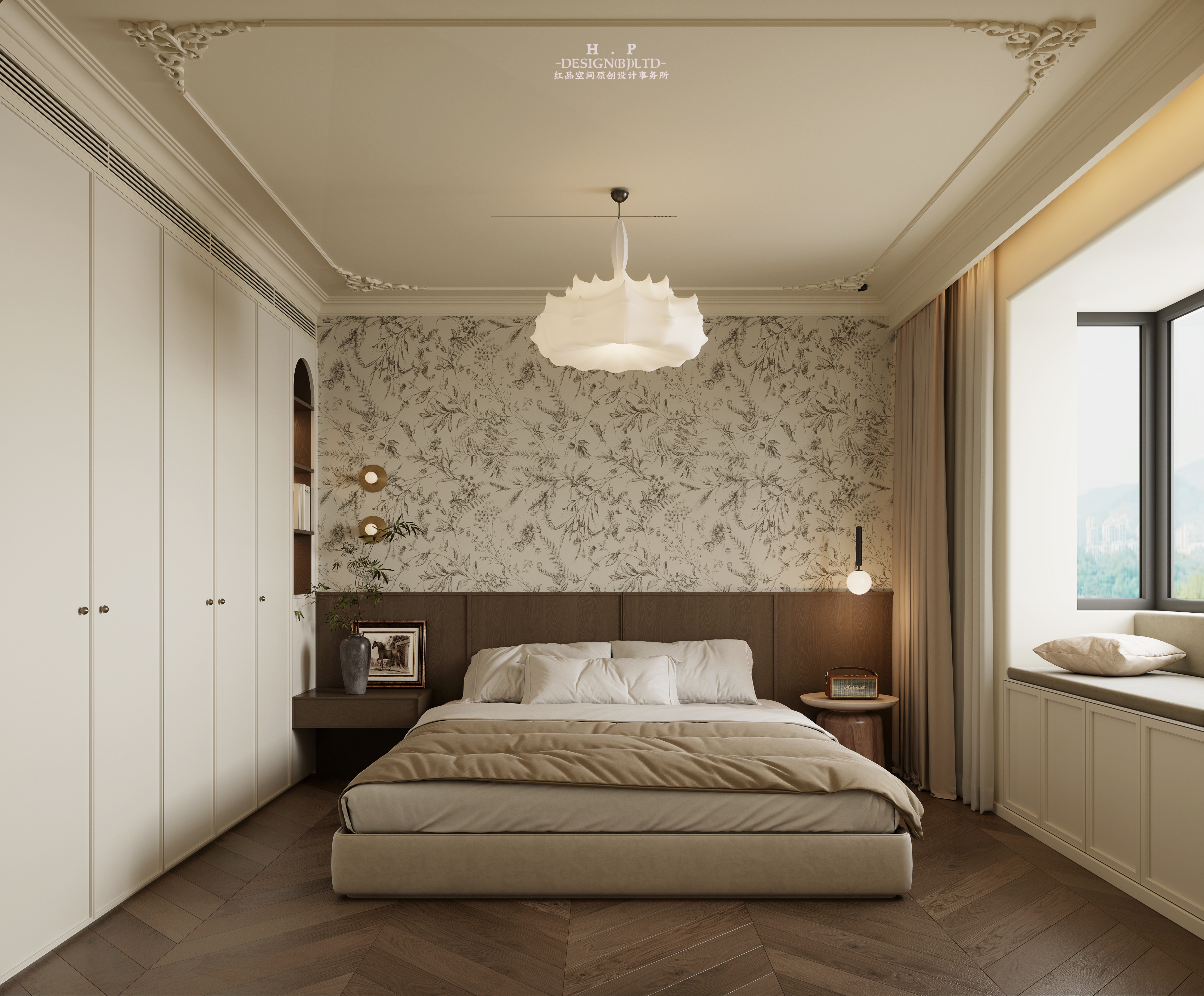 H·原创新作〡小家有大爱，85㎡优雅法式风（图ZMTQ2NTEyMDQ=） - 观点 - 站酷设计师北京知未设计原创素材 - 站酷ZCOOL