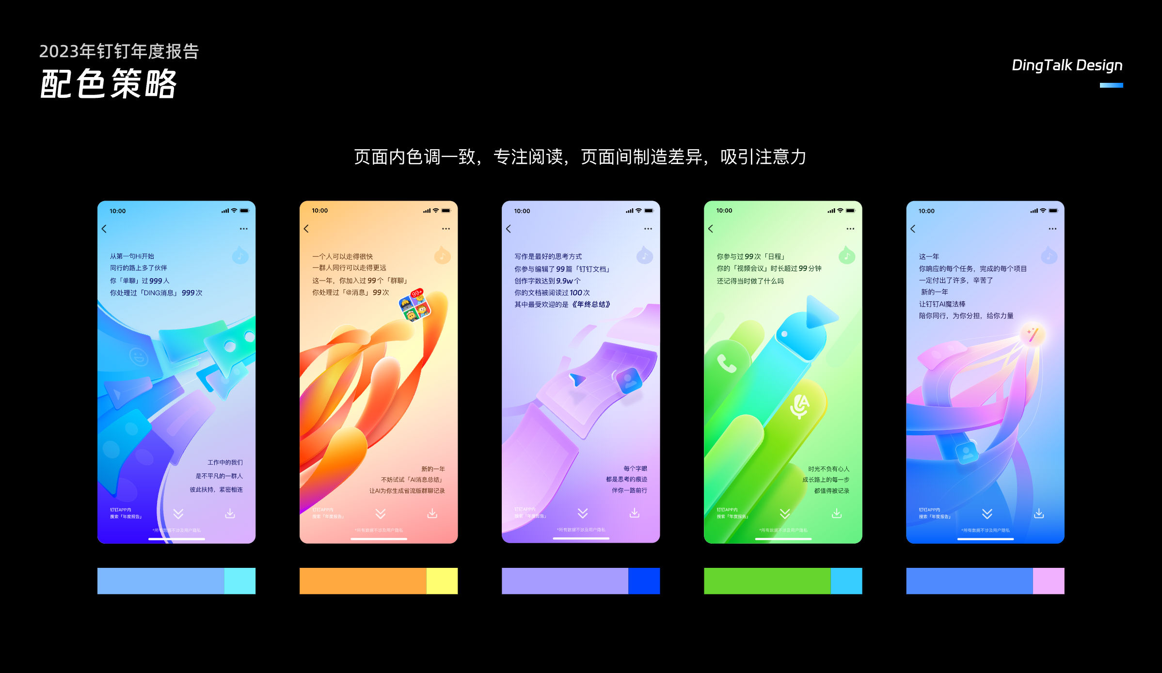 与你同行丨钉钉2023年度报告（图ZMTQ2NDMwOTY=） - 教程 - 站酷设计师钉钉设计原创素材 - 站酷ZCOOL