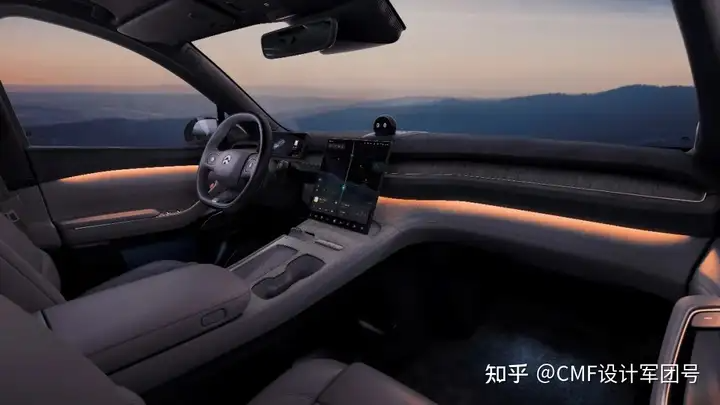 蔚来汽车内饰CMF设计故事分享：高级裸妆感+环保创新材质新体验