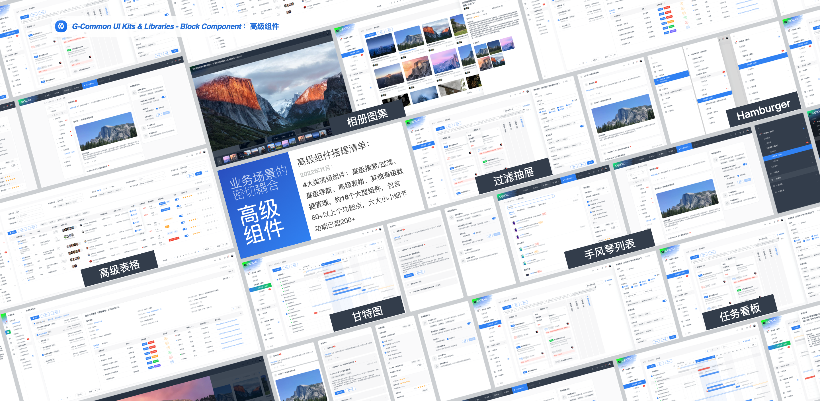 中台通用页面模板的指导规范(简要摘录)