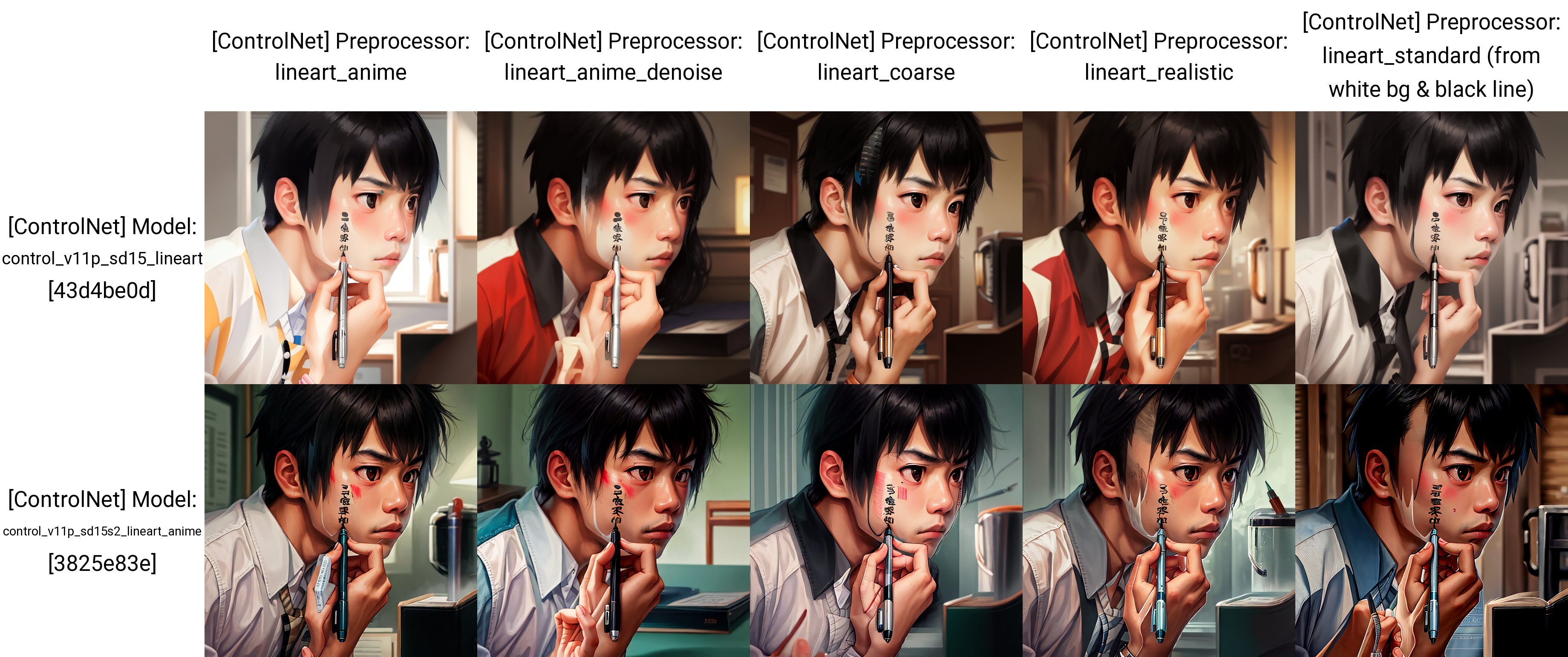 老鹿学Ai绘画：ControlNet线条类控制（图ZMTQ3Njg5OTY=） - 教程 - 站酷设计师野鹿志原创素材 - 站酷ZCOOL