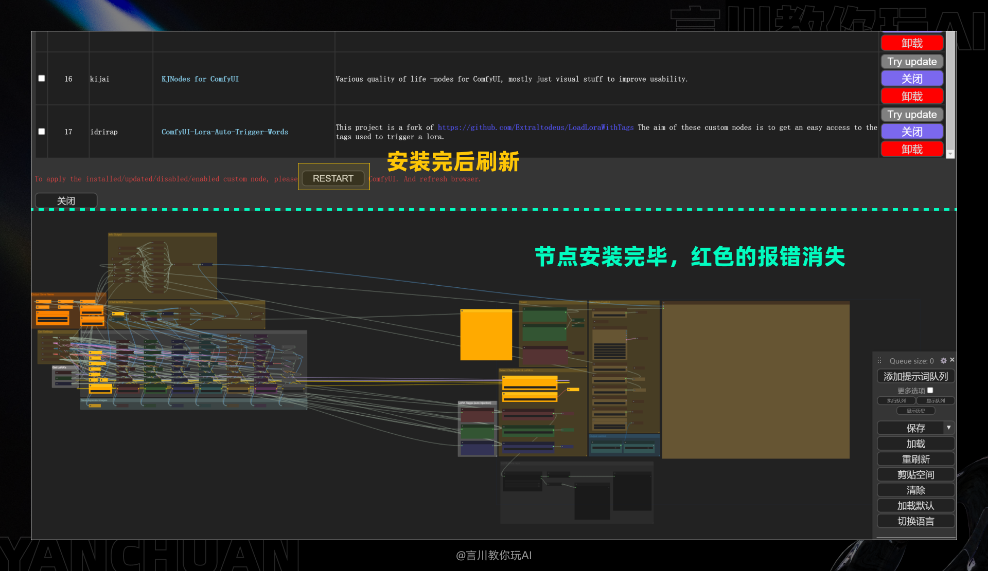 从零开始:构建你的首个ComfyUI工作流(图ZMTQ3MzA2NzI=) - 教程 - 站酷设计师言川Artie原创素材 - 站酷ZCOOL