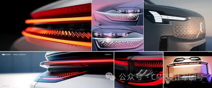 CMF|感受参数化设计的魅力！2023汽车车灯设计合集