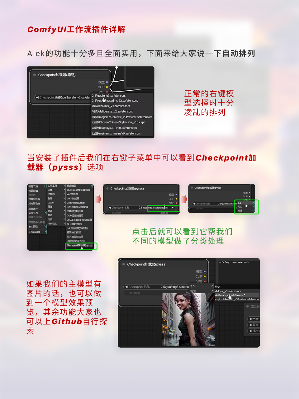 ComfyUI节点技巧进阶/多模型串联 | 细分拆解（图ZMTQ2ODg4OTI=） - 教程 - 站酷设计师枯卜原创素材 - 站酷ZCOOL