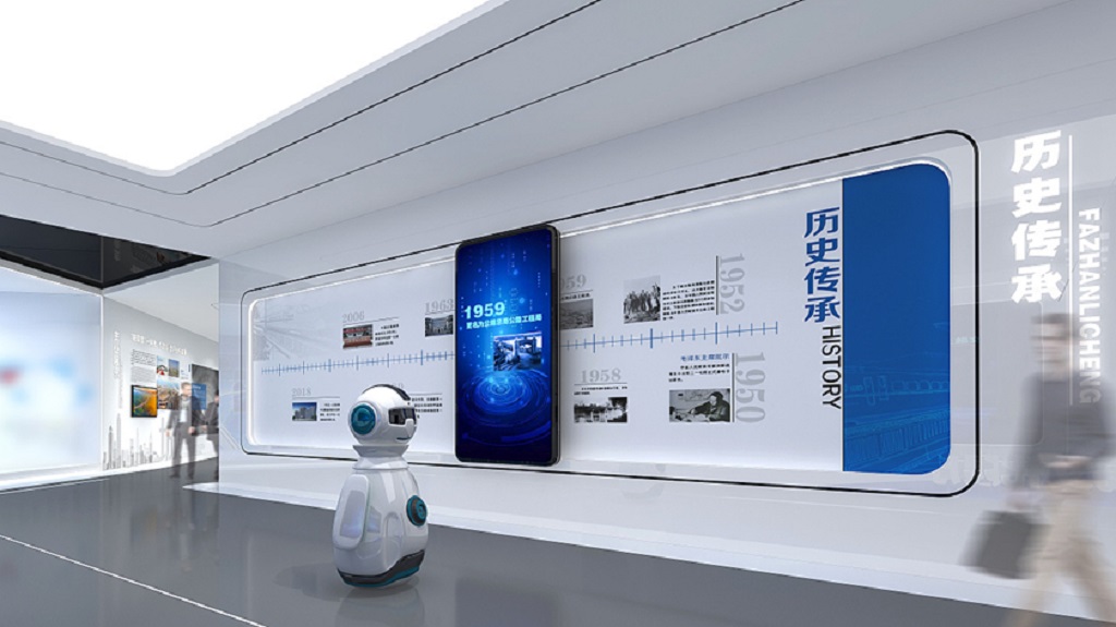 滑轨屏解决方案：轻松管理企业信息展示，提升客户互动体验（图ZMTQ3NzUzNDQ=） - 观点 - 站酷设计师振邦视界原创素材 - 站酷ZCOOL