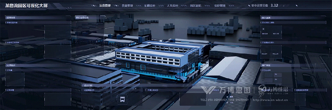 智慧物流｜物流园区可视化平台——物畅其流，韧性增长（图ZMTQ3ODA3NjA=） - 资讯 - 站酷设计师万博思图原创素材 - 站酷ZCOOL