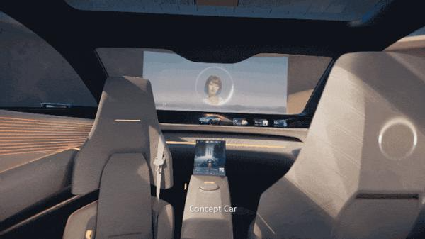 观2024北京车展智能化设计趋势：智慧车灯|半透显示车窗等