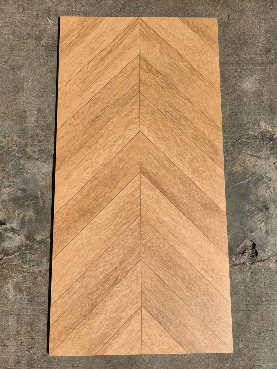 原直瓷砖品牌|不是木地板！是木纹砖，通铺真香